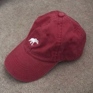 Alabama Red Cotton Cap Hat
